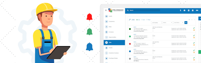 Fieldmagic Updates Jobs View for Increased Visibility On Asset Faults